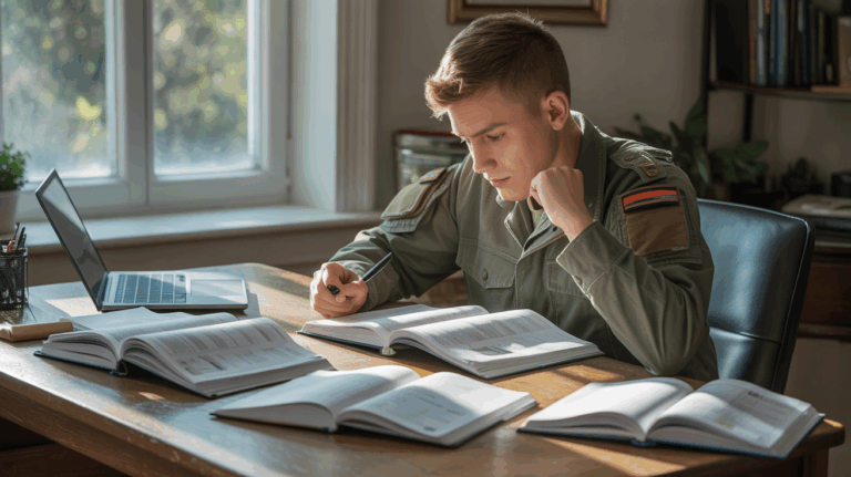 jeune adulte etude militaire