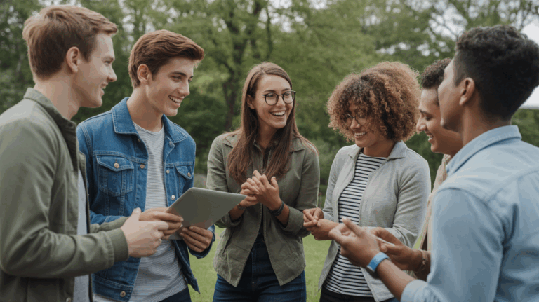 jeunes adultes futur nature