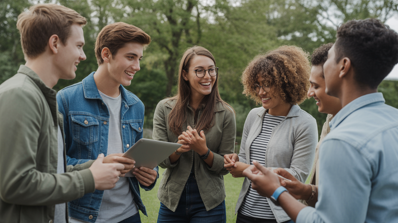 jeunes adultes futur nature