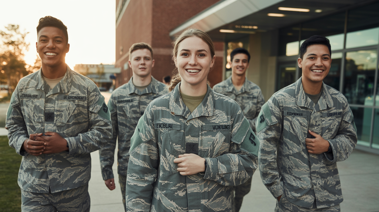 jeunes adultes militaires confiance