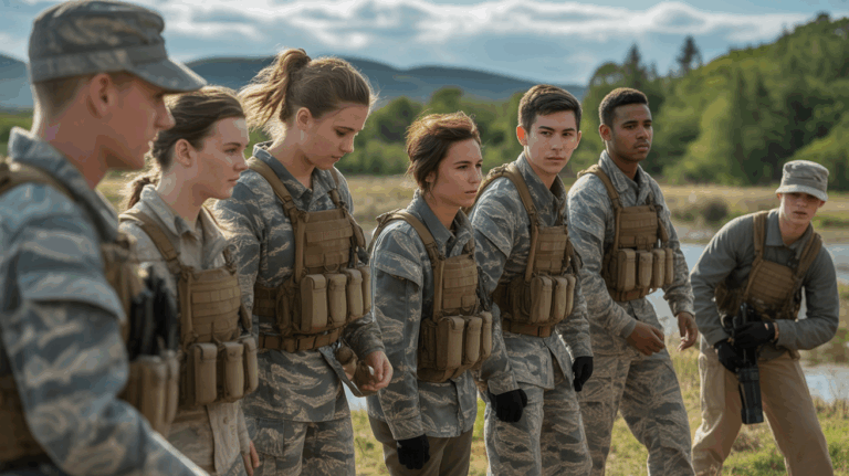 jeunes militaires nature environnement