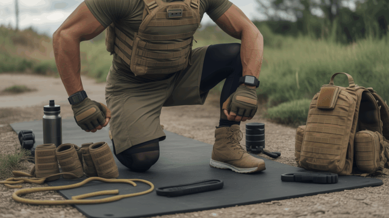 personne fit entraynement militaire