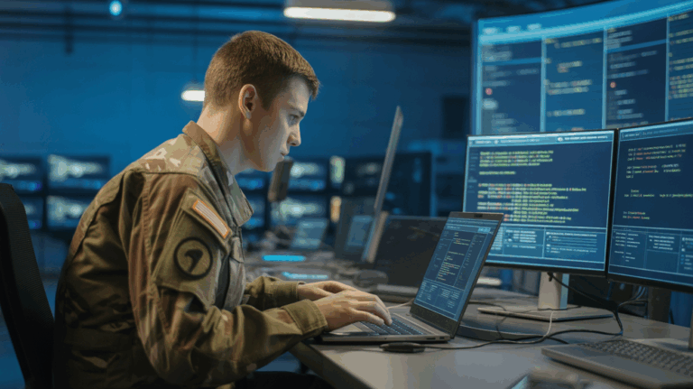 soldat professionnel cybersecurite