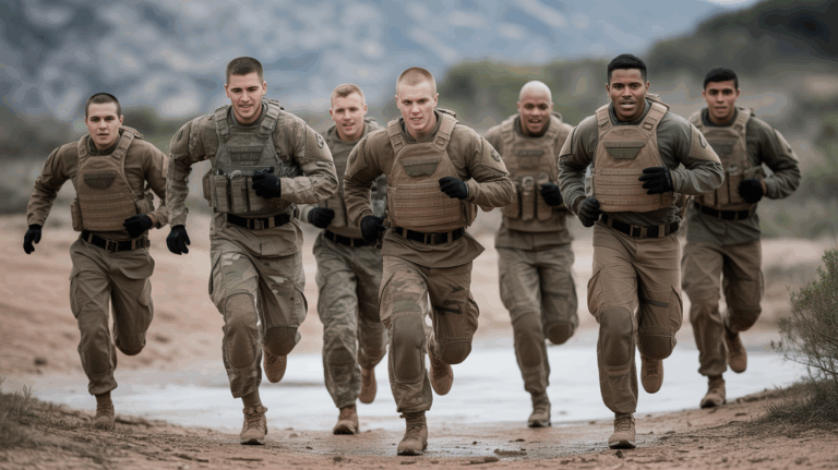 soldats course militaire endurance