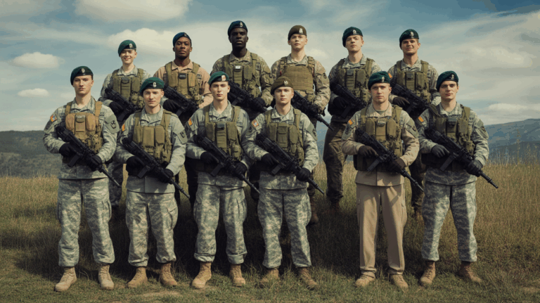 soldats diversite cooperation nature