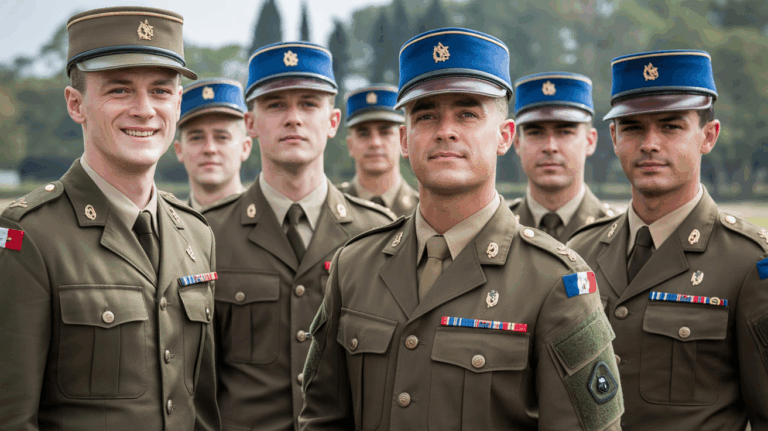 soldats francais uniformes