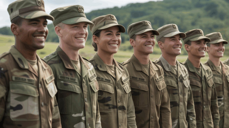 soldats unite fierte